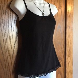Candy Rain Black lace camisole